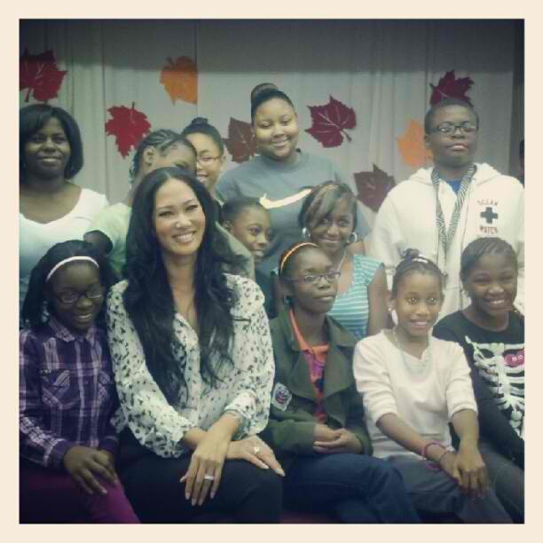 Kimora Lee Simmons and youth for campaign 1