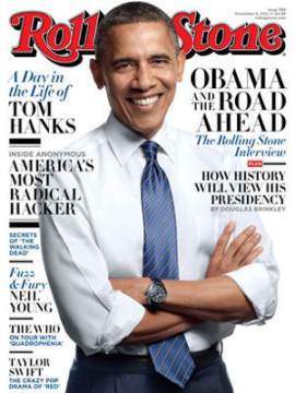 President Obama for Rolling Stone November 2012