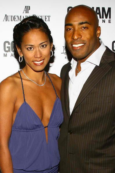 Ronde Barber and Claudia Patron